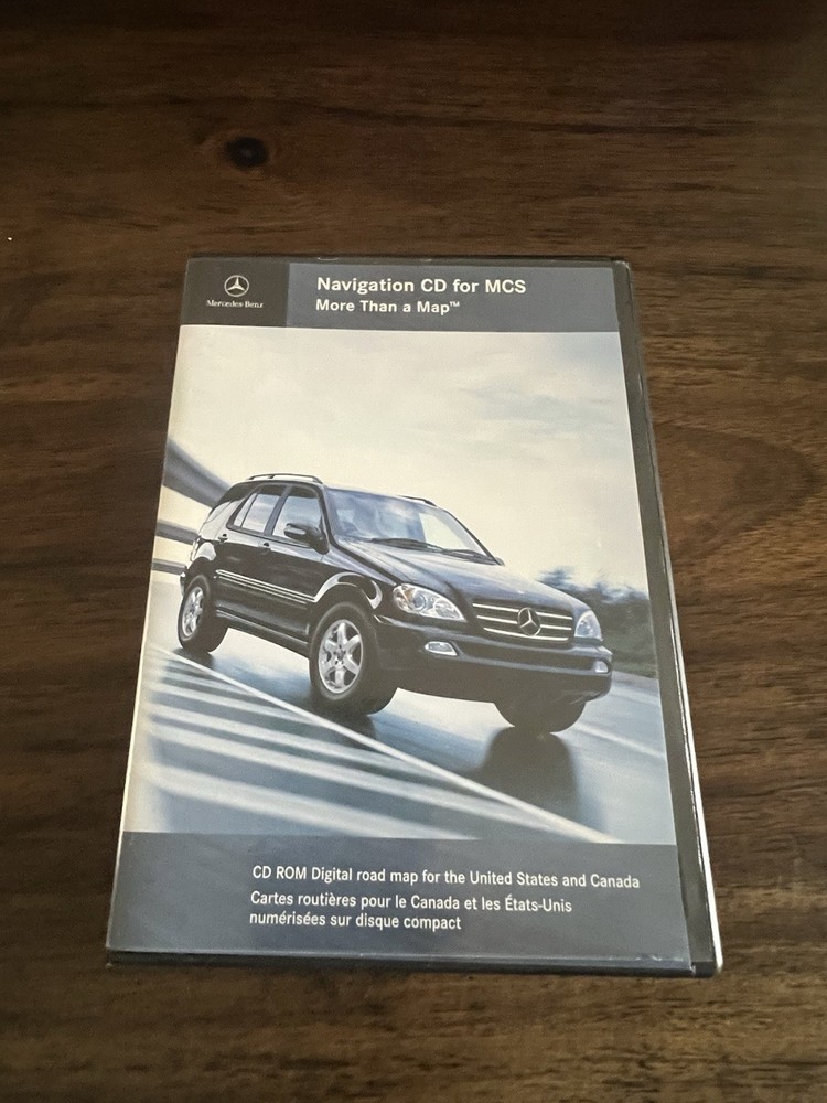 2000-01 Mercedes ML320 ML430 ML500 ML55 Navigation CD Map #8 Mid-Atlantic