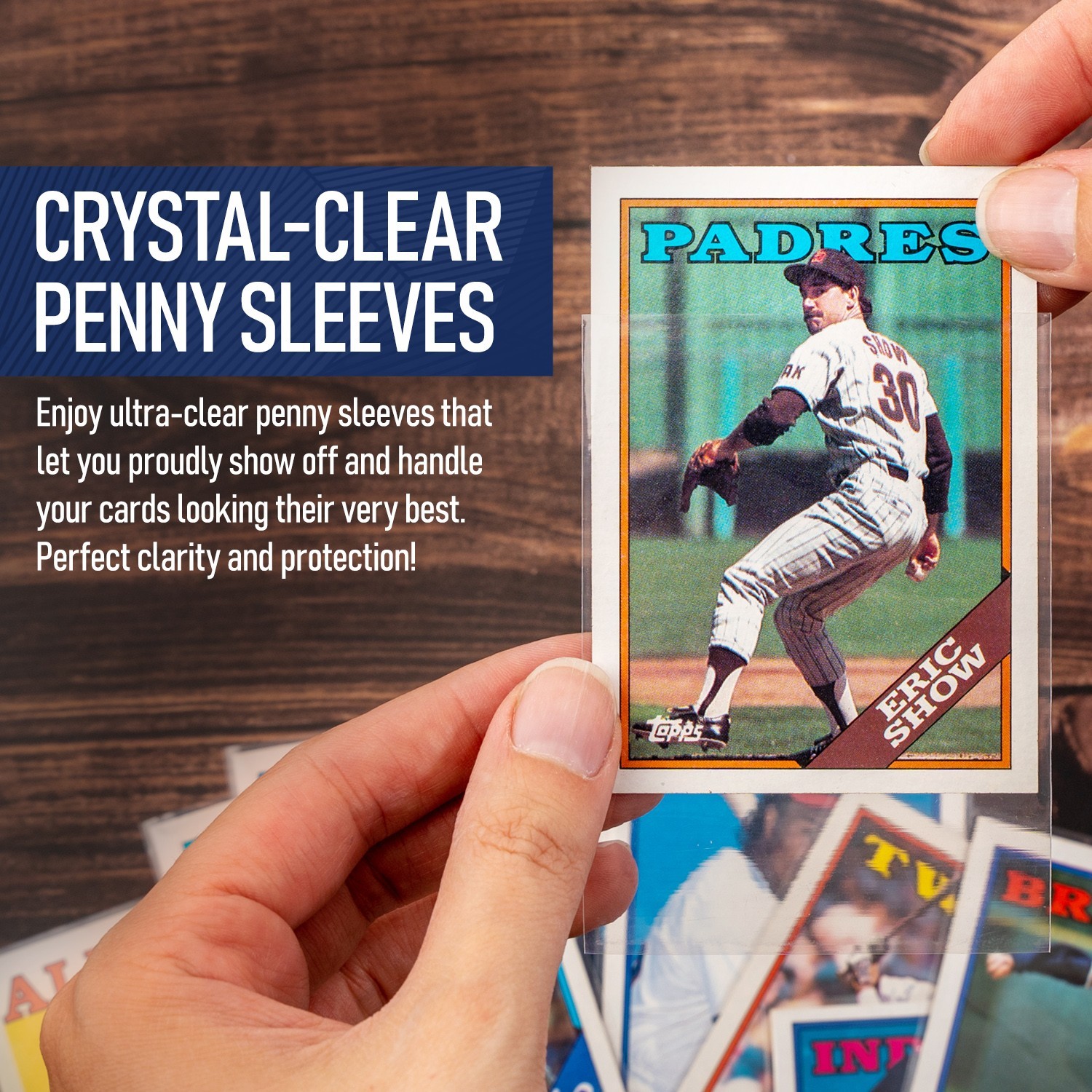Penny Sleeves for Trading Cards 35PT-180PT | Bulk Protective Soft TCG Sleeves.