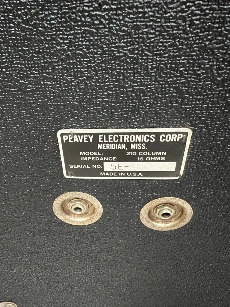 Peavey PA System, Local PU