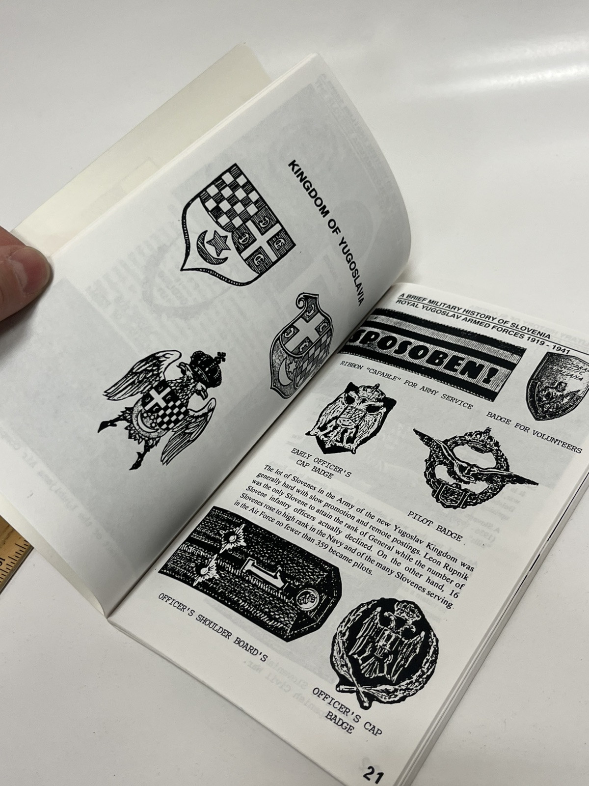 REPUBLIKA SLOVENIA: Army Insignia & Decorations 1918-1992 Medal Reference Book