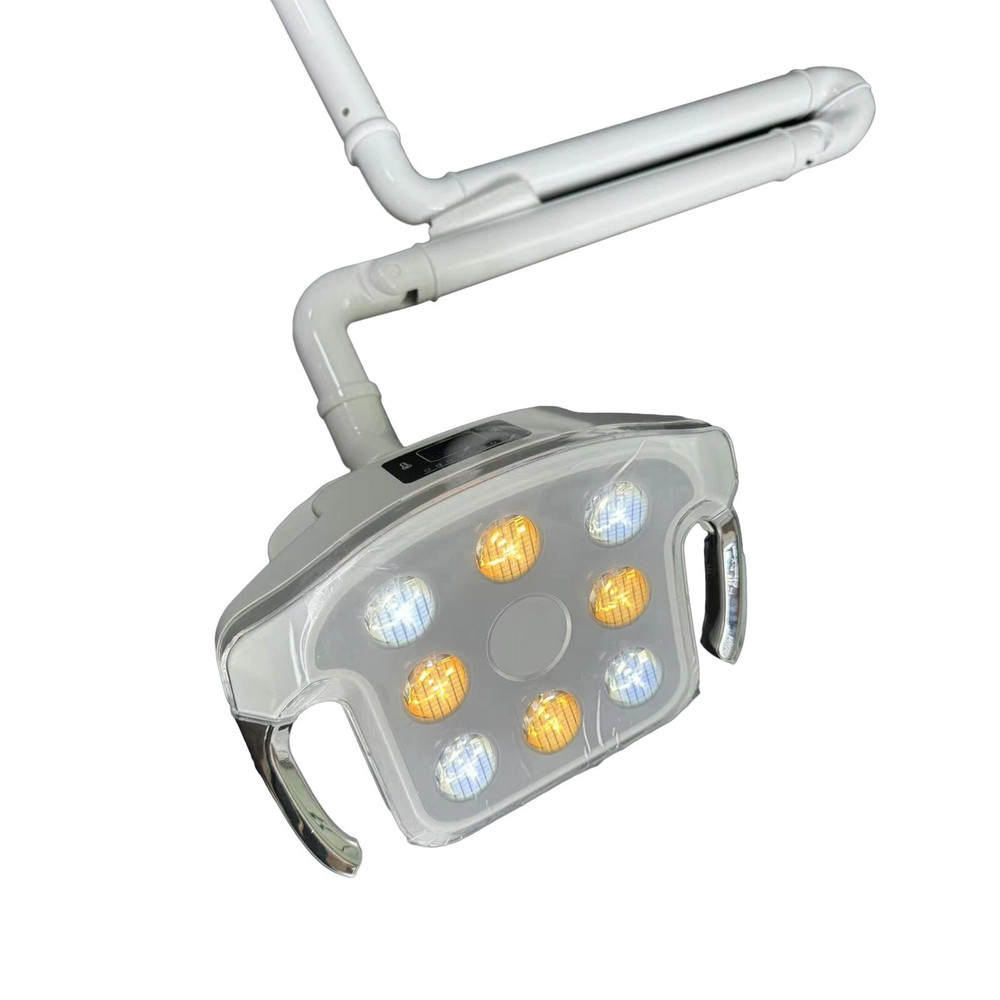 Dental Ceiling Mounted Operation Surgical Light 8 LEDs with Sensor Touch Sceen
