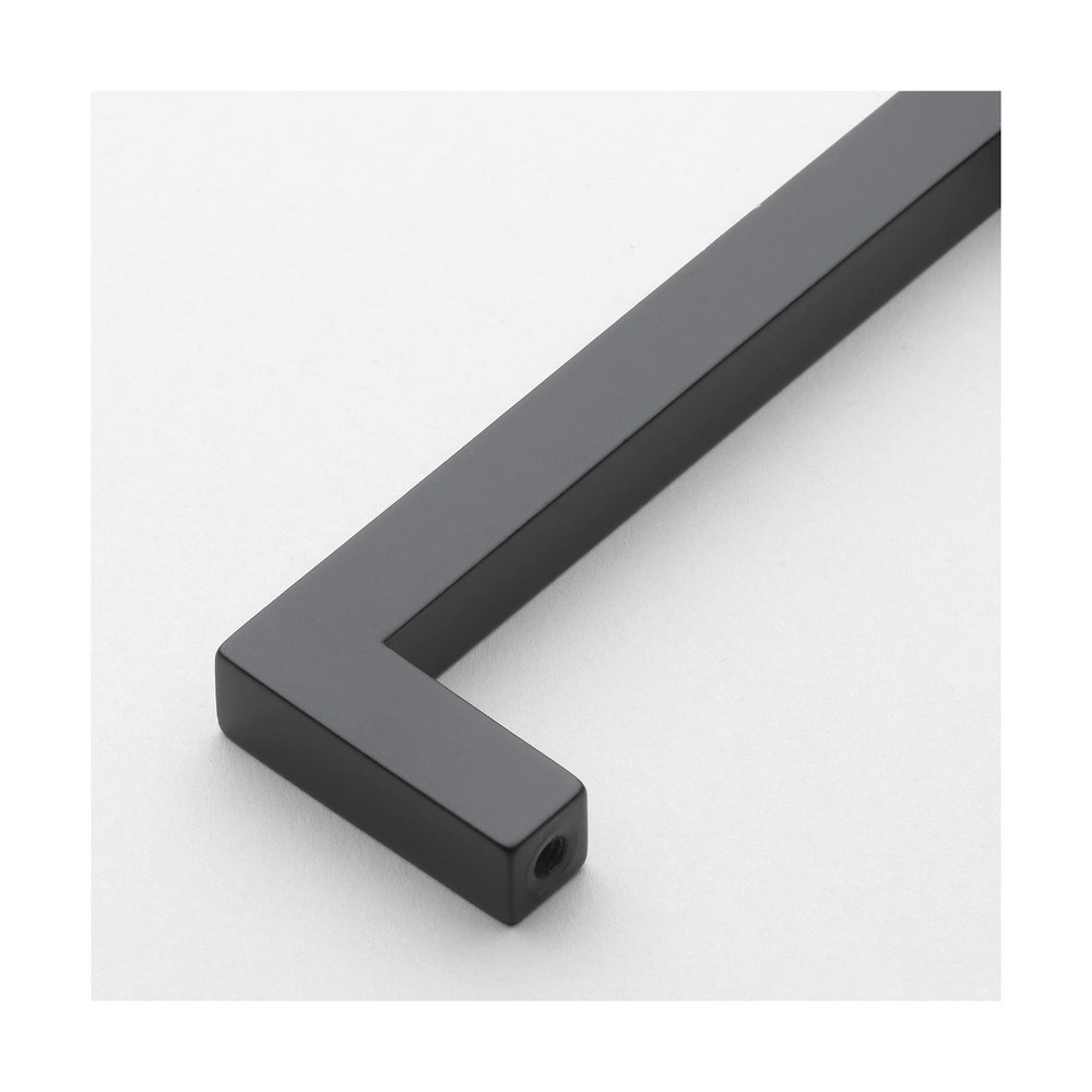 GlideRite 3-3/4 Inch Center to Center Solid Square Bar Pull Cabinet Hardware ...