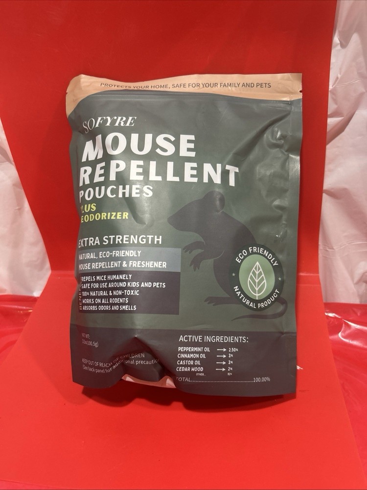 Sofyer 100% natural and Non-Toxic Mouse Plus Deodorizer New Fast Handling