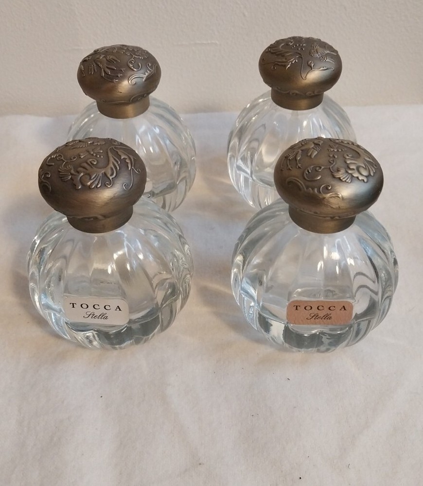 (4) Tocca Stella Perfume Bottles [Empty]  1.7 Fl Oz Size