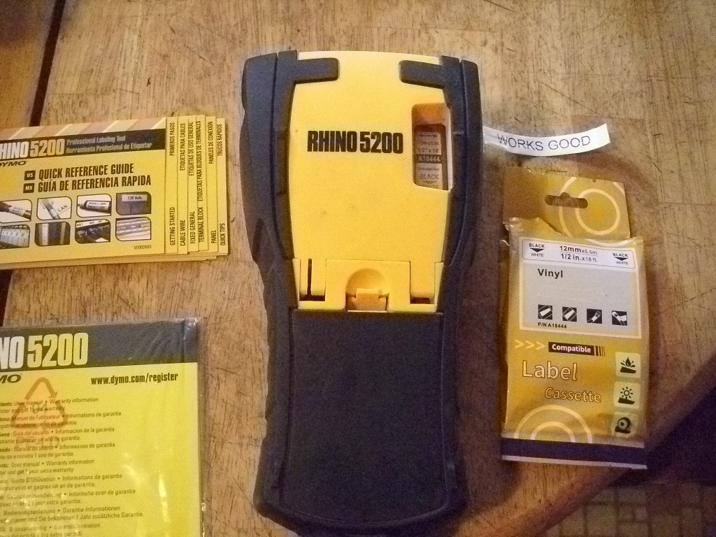 DYMO Rhino Industrial 5200 Label Maker