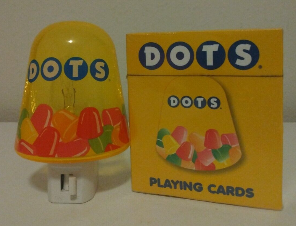 Dots Candy Night Light & Playing Cards