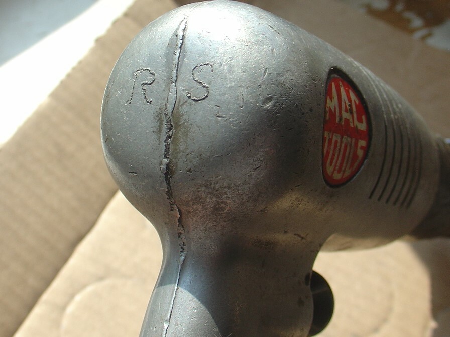 MI-716 Mac Tools Air Zip Gun Tool Untested for Parts