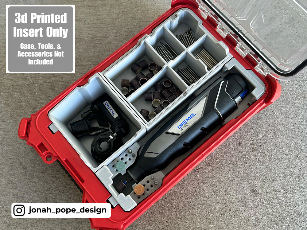 Milwaukee Packout Insert for DREMEL 8240 Rotary Tool (Insert Only)