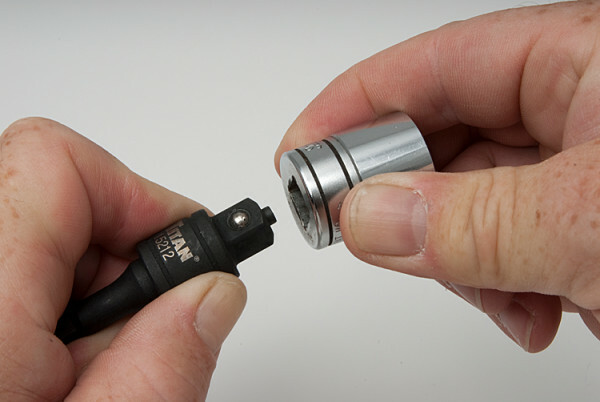 Titan 15210 3pc Impact Grade Hex Shank to Locking Socket Adapter Set