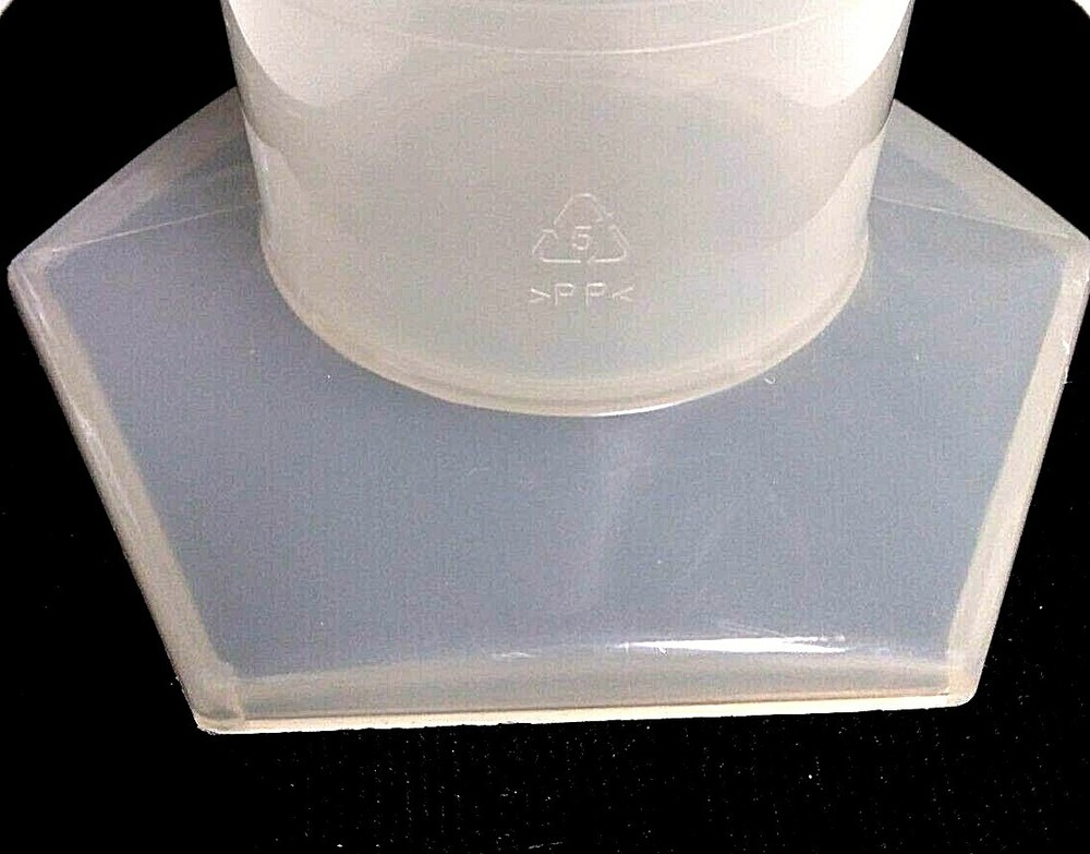 2000 mL Polypropylene PP 20 mL Graduated Cylinder - Hexagon Base