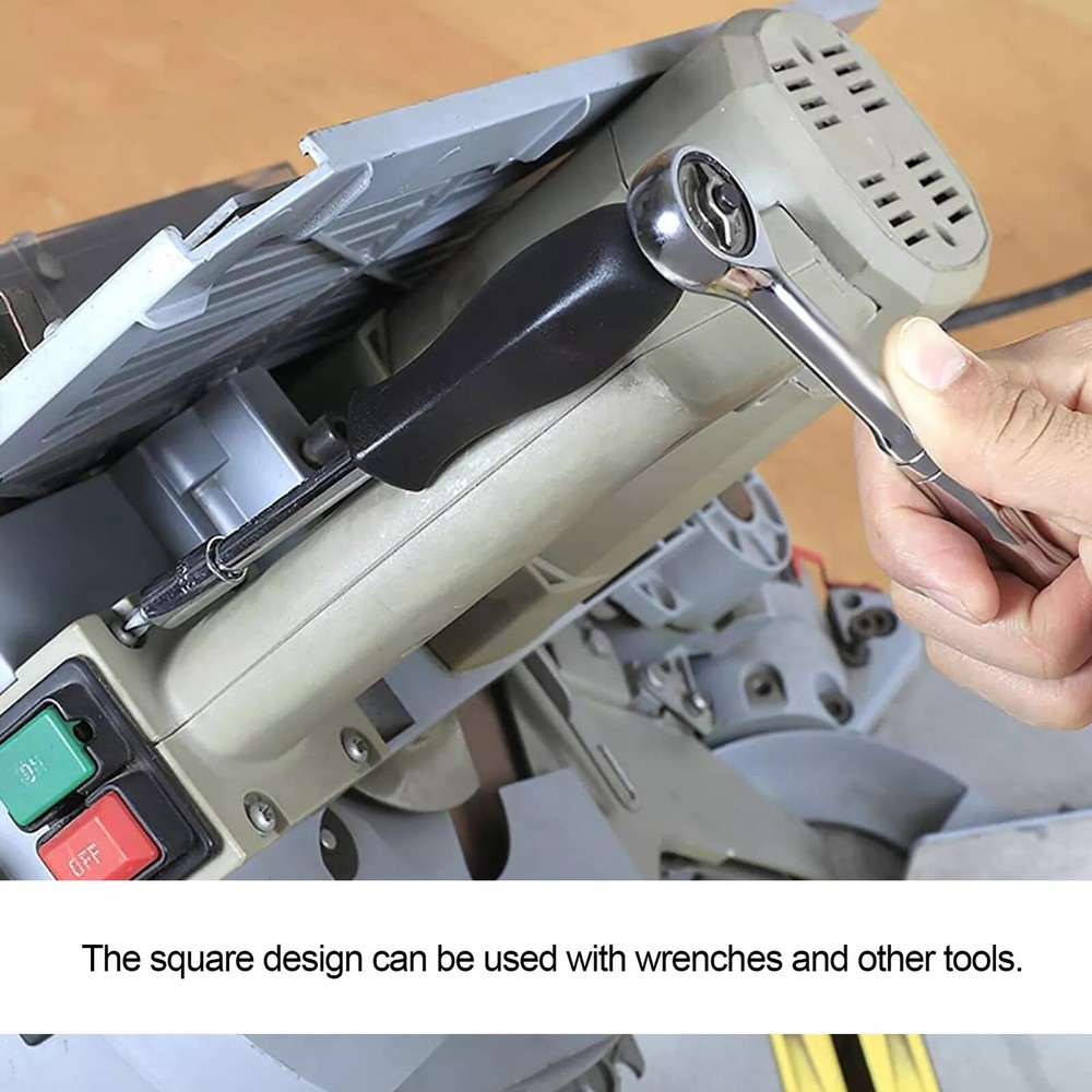 2 Pack 6" 1/4" Drive Spinner Screwdriver Handle Socket Nut Driver Extension Tool