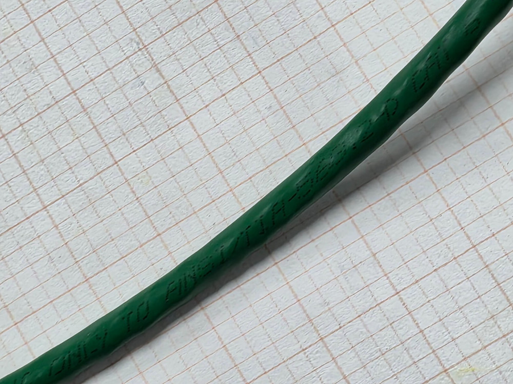 Prysmian GenSPEED 6 23/4P Cat6 Network Cable CMP Plenum Green /100ft