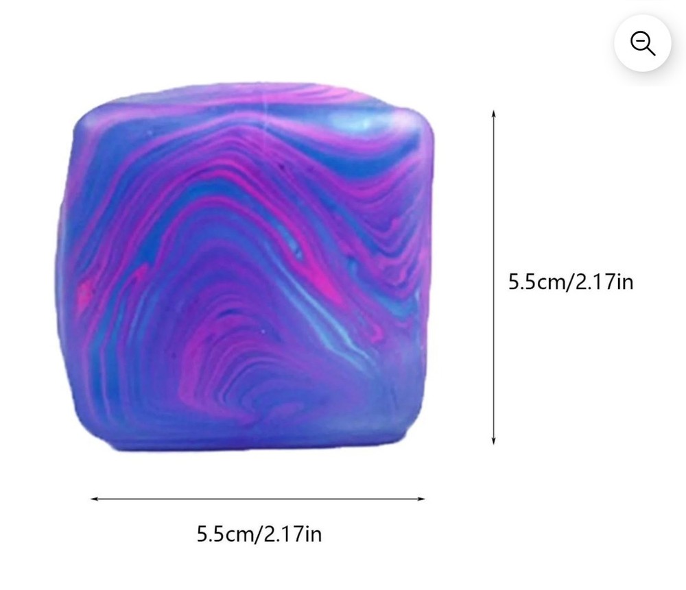 NeeDoh Nice Cube Swirl - Sensory Toy New