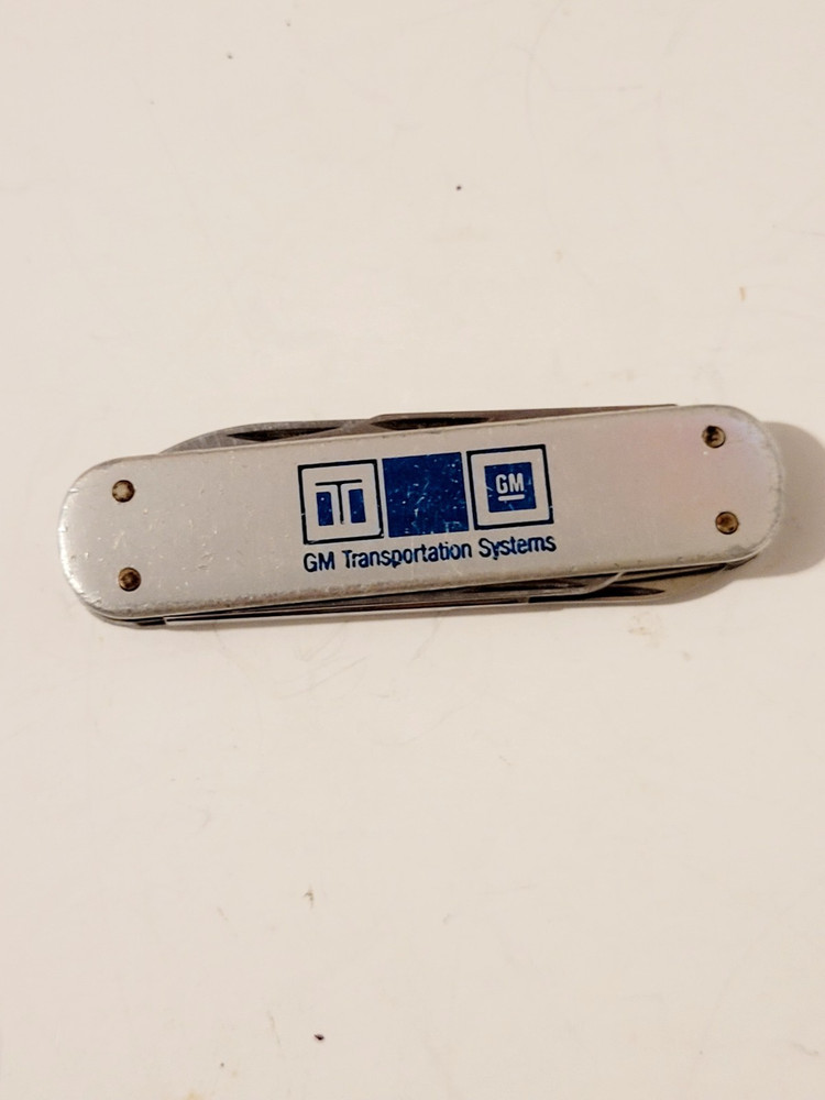 VINTAGE GM TRANSPORTATION SYSTEM FOLDING POCKET KNIFE