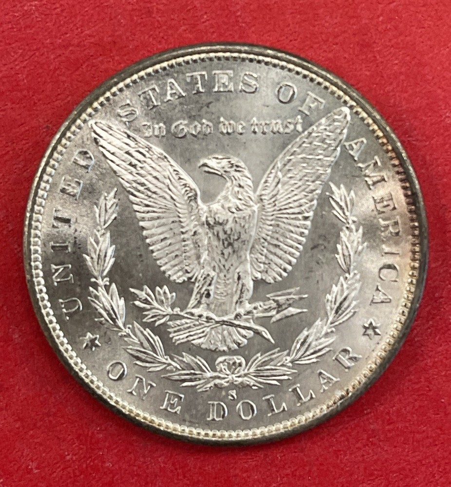 1879 S Morgan Silver Dollar, Gem Uncirculated, Appears Prooflike.