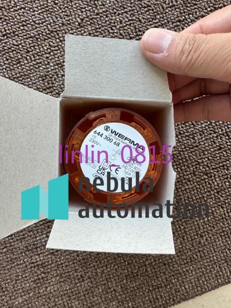 1Pcs New WERMA Orange light 64430068