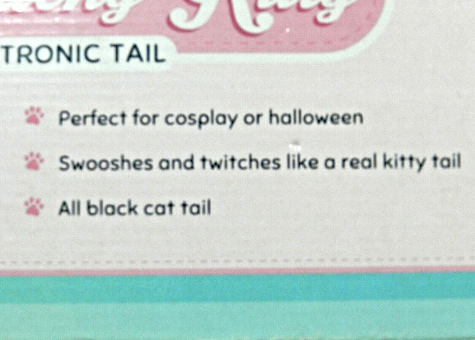 ThinkGeek Electronic Black Cat Tail Costume