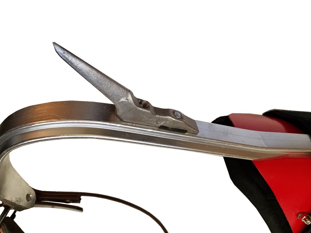 Tree Climbing Spike Set Aluminum Climbing Spurs Adjustable With Replacement Gaff