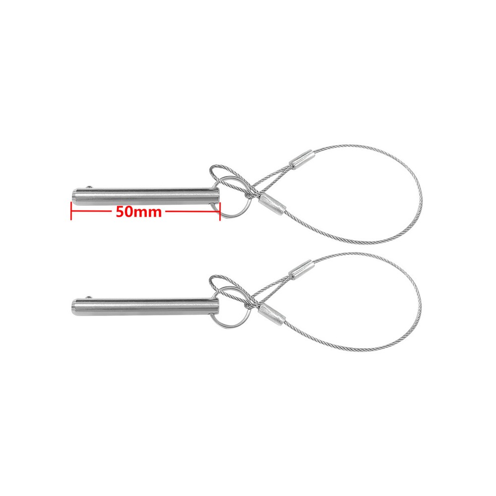 2PCS Inserted Pin Surveying Pole Quick Release Pins Surveying Pole Plug