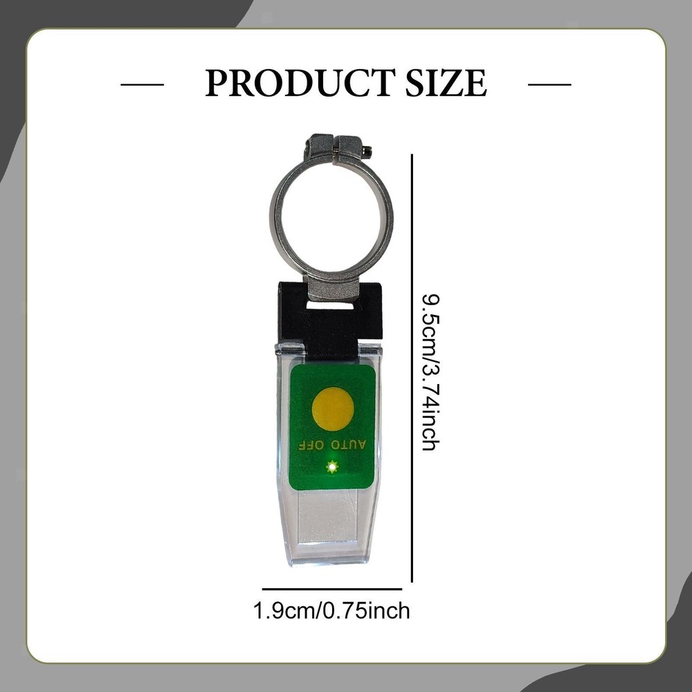 LED Refractometer Cover Plate with Built in Light Lightweight Dark Sample
