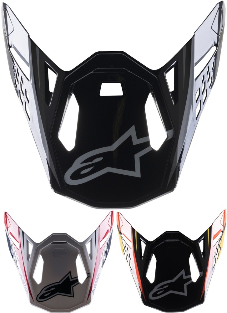 Alpinestars Supertech M10 Meta2 Helmet Replacement Visor/Peak