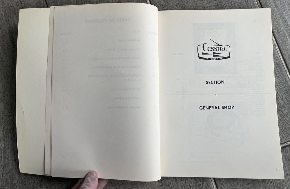 Aviation Cessna Special Tools & Support Equipment Catalog 1979 Original