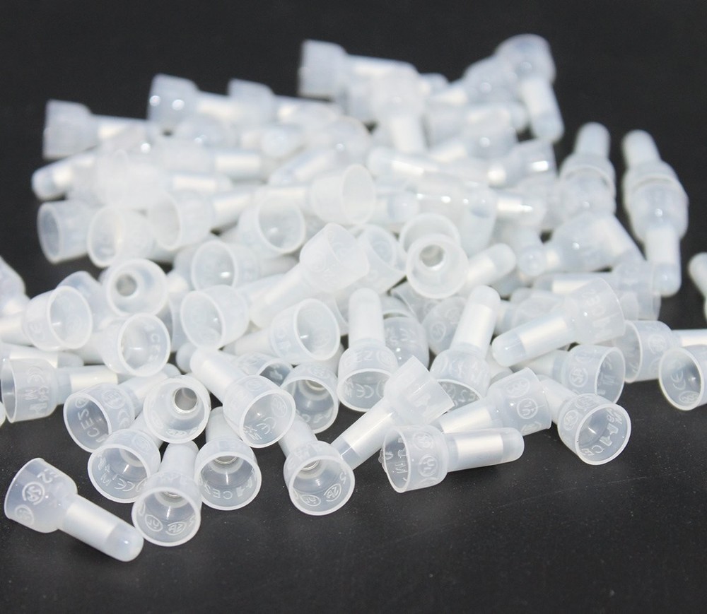 1000pcs CE2 Closed End Wire Crimp Connectors Cap Terminals Protective