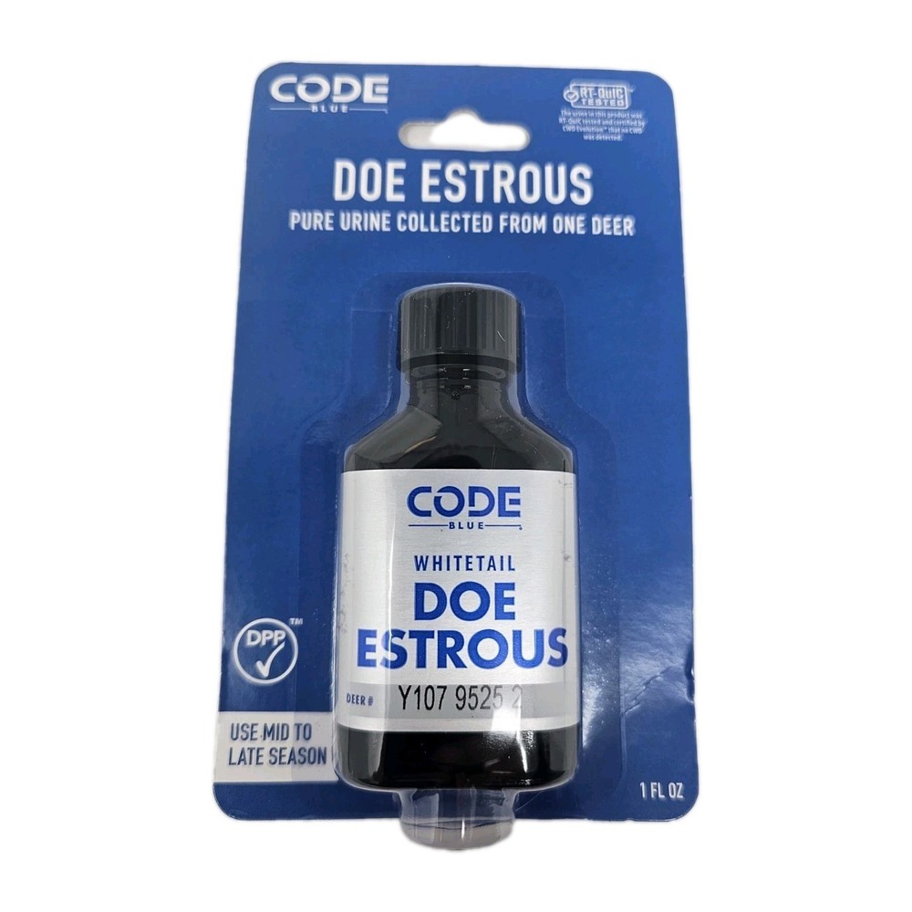 Code Blue 100% Pure Doe Estrous - 1 oz - OA1364