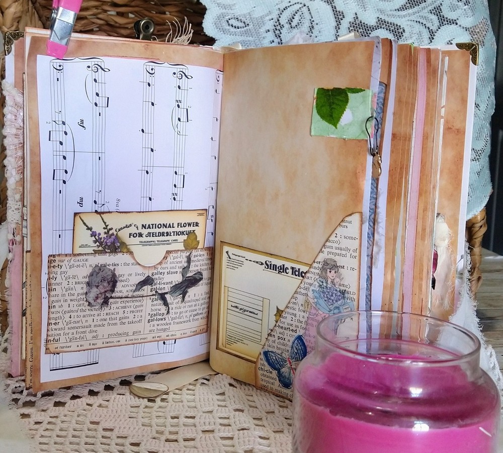 Eclectic Shabby Junk Journal