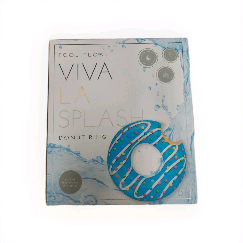 Donut Inflatable Swim Ring – Kids & Adults Pool Float