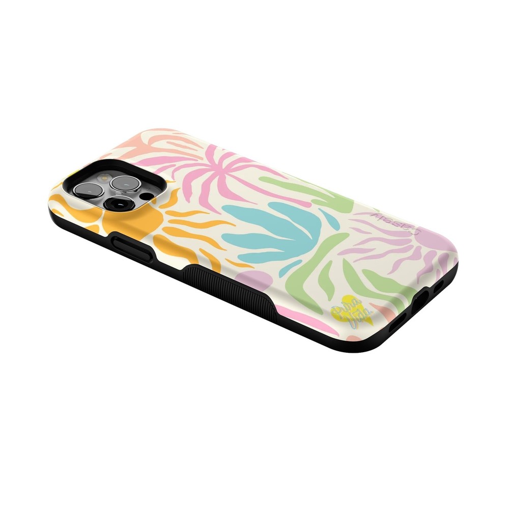 Casely iPhone 12/12 Pro Case | Pura Vida | Oasis | Bold Protective Design | Comp