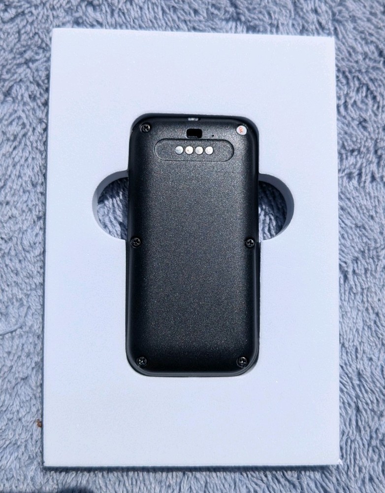 SecuLife Mobile GPS Alert Device Black with SOS Button Open Box