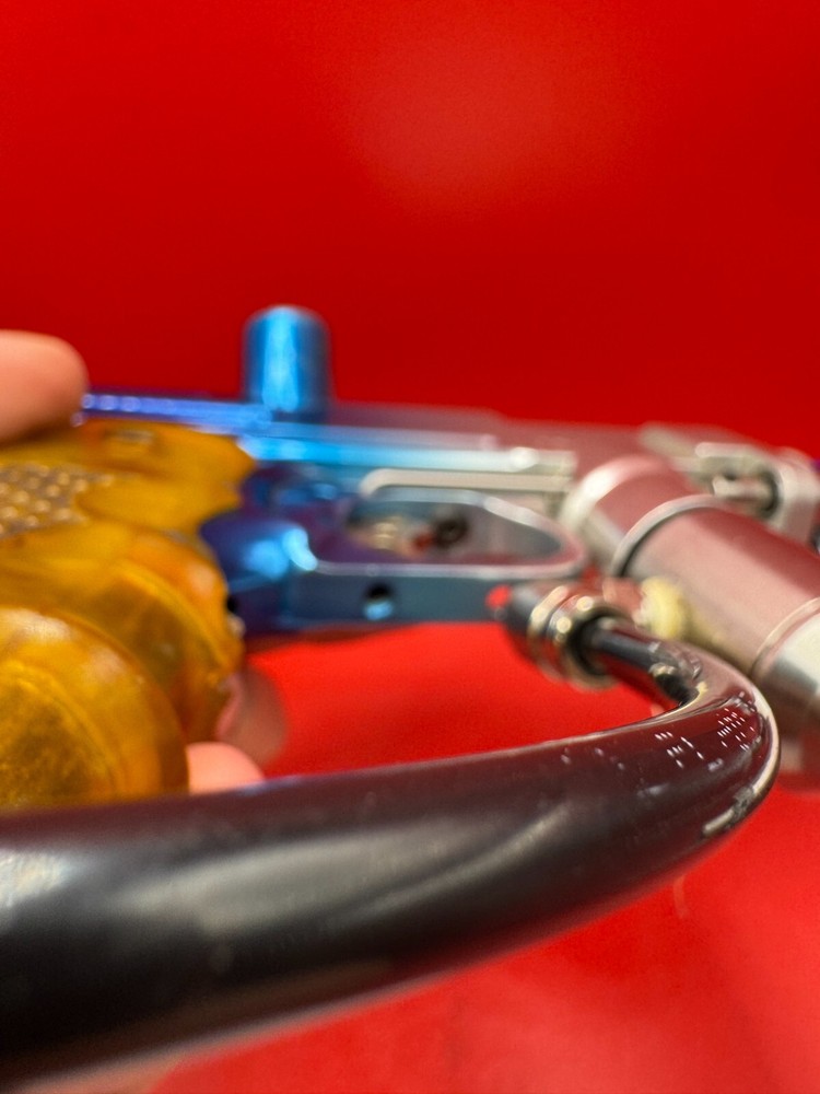 Shock Tech Vortex Autococker - Black/Silver Fade - Not Working