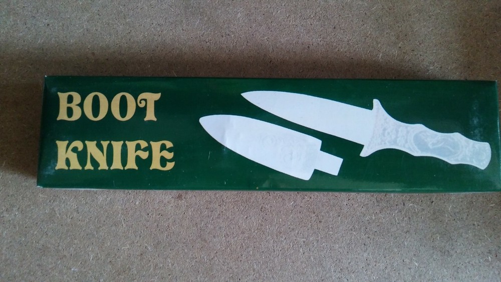 Engraved Silver Boot Athame Knife Dagger Wicca Wiccan Pagan Altar