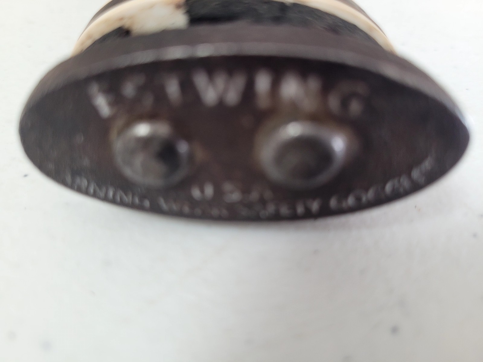 Vintage ESTWING Hatchet USA with Leather Stack Handle 13"