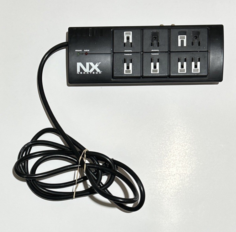 Surge Protector Power Strip NX2/Nexttech Coax/Cable/Line Moden