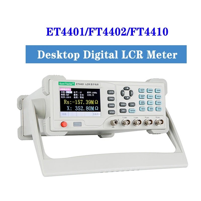 ET4401 High-Precision Resistance, Inductance, and Capacitance Meter.