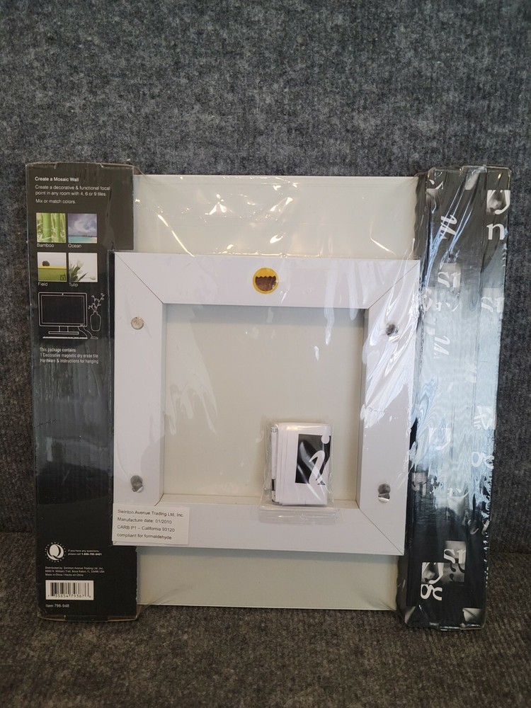 Decorative Magnetic Dry Erase Tile