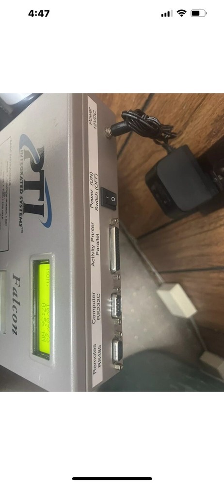 PTI Falcon Base Unit, Desktop Controller for Self Storage Keypad System. Working