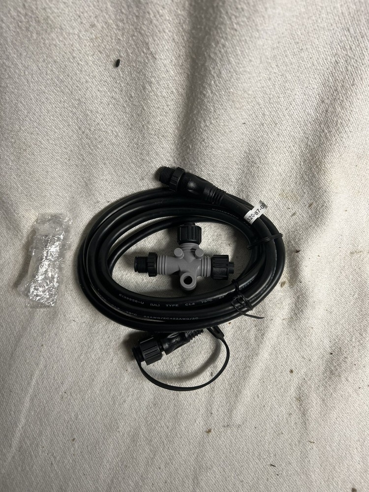Garmin NEMA 2000 T connector and 6’ Drop cable