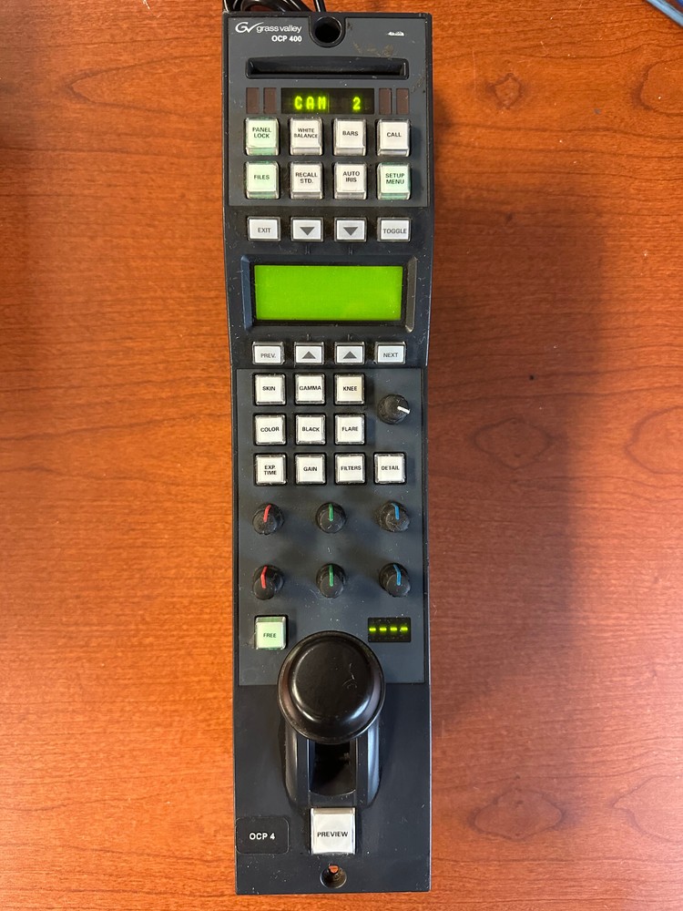 Grass Valley OCP 400 LDK 4640/10 RCP CONTROL PANEL