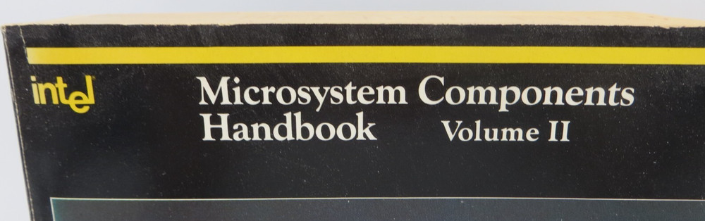 1984 Intel Microsystem Components Handbook Volume II vintage reference book