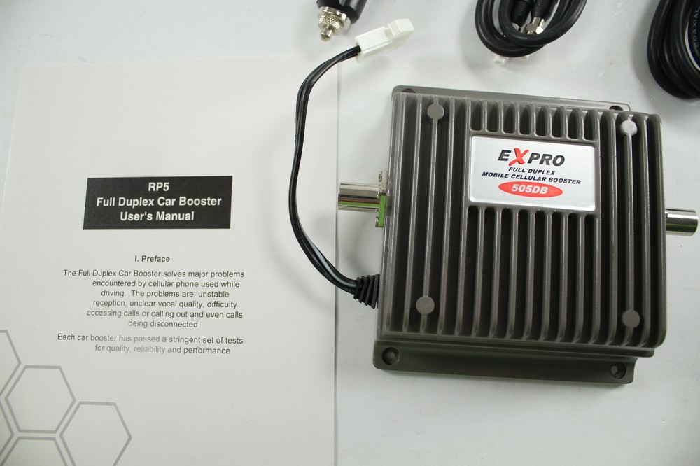 Expro Full Duplex Mobile Cellular Booster 505DB: Model RP5