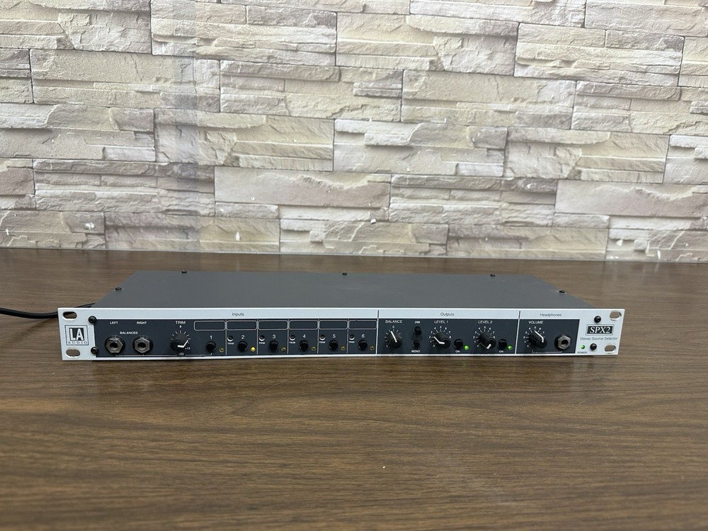 LA Audio SPX2 Stereo Source Selector
