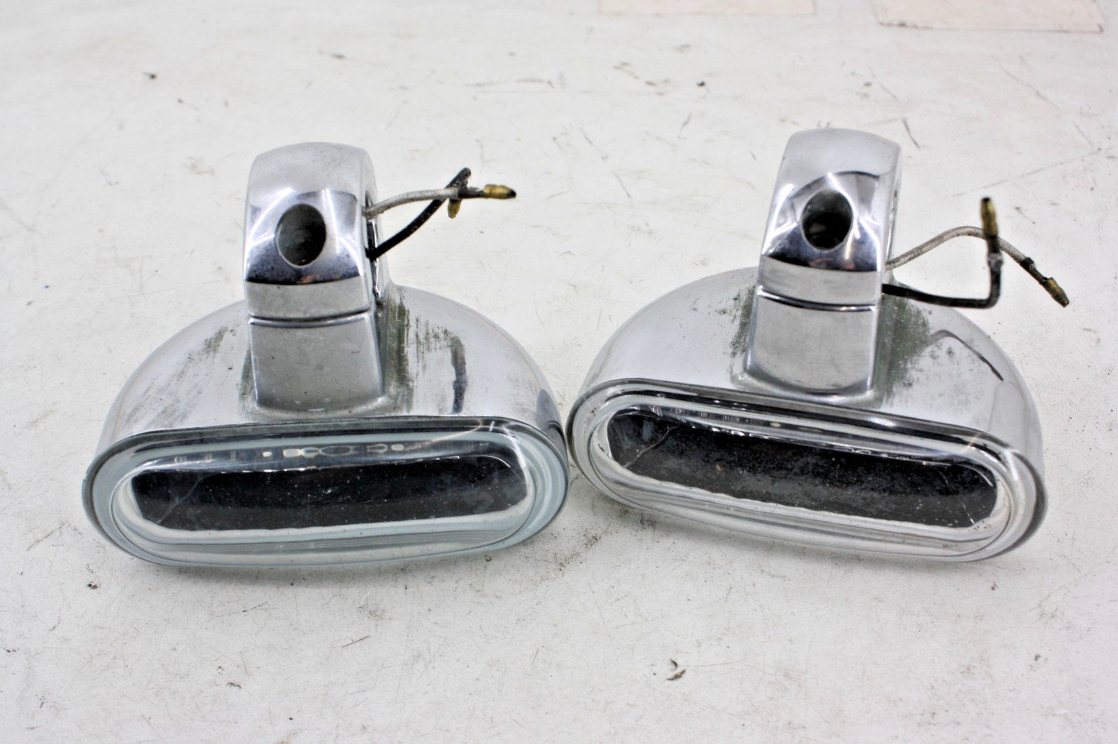 07 HARLEY-DAVIDSON STREET GLIDE FOG LAMP SET HALOGEN FOR 1 1/4" ENGINE GUARD