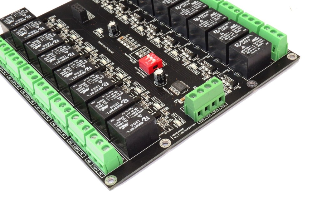 16 Channel I2C Interface Electromagnetic Relay Module for Arduino Raspberry 3...