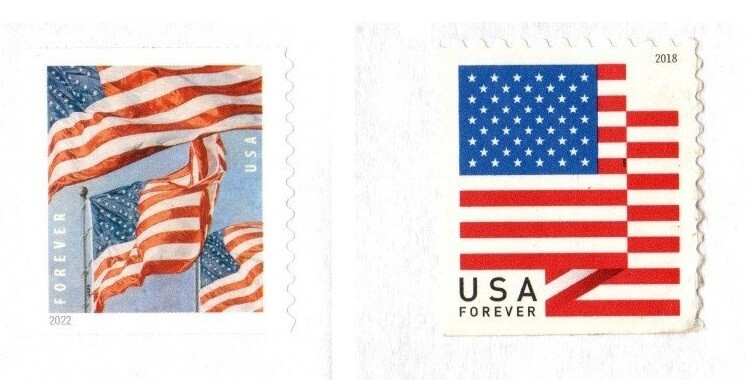 10 Stamped Envelopes - FOREVER  #10