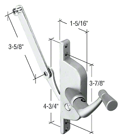 CRL H3548 Jalousie Window Operator - 3-5/8" Link