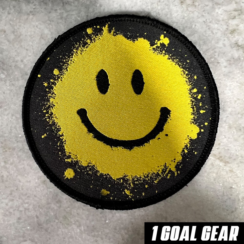 1 Goal Gear - Smiley Face Patch.