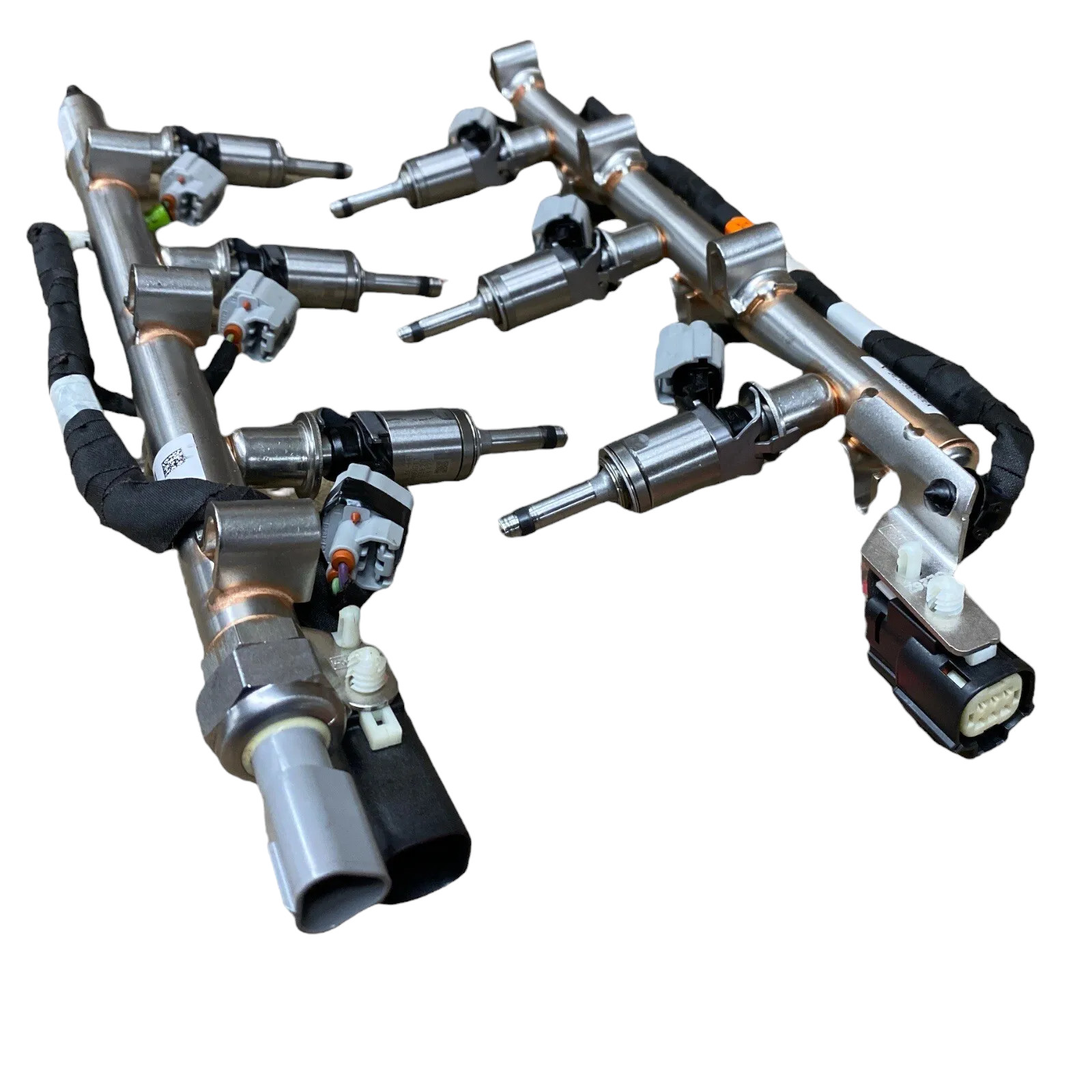 Ford 3.5L 3.5 Turbo EcoBoost Fuel Injector Rail Assembly & Injector 6 Set